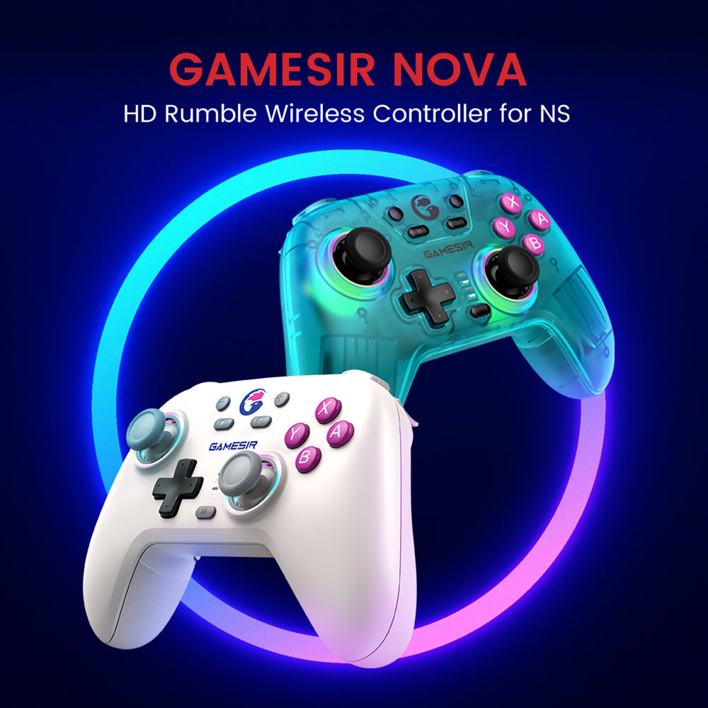 GameSir nova HD rumble wireless controller for Nintendo Switch