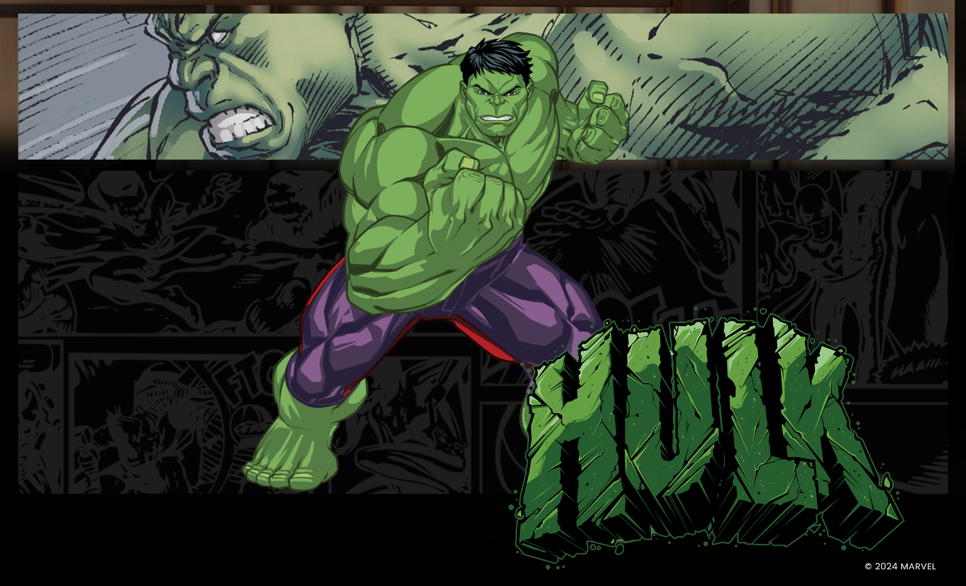 Special Hulk edition, officially licensed by Marvel, painted in Hulk’s classic green and purple colors
