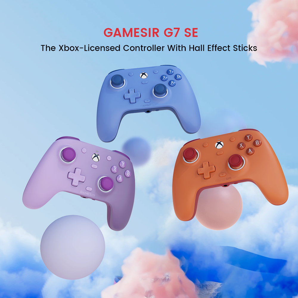 GameSir G7 SE Xbox wired controller with Hall Effect sticks