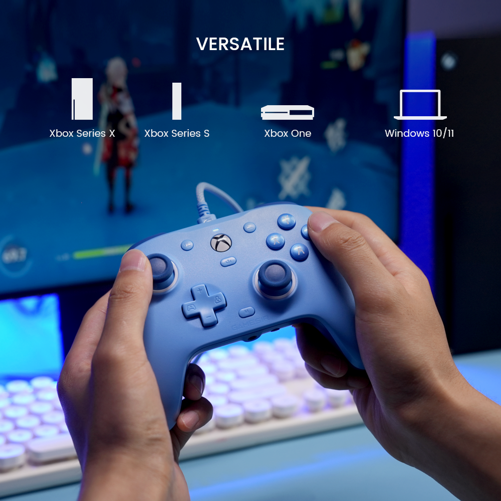 Versatile gaming gear compatible with Xbox Series X|S, Xbox One, and PC