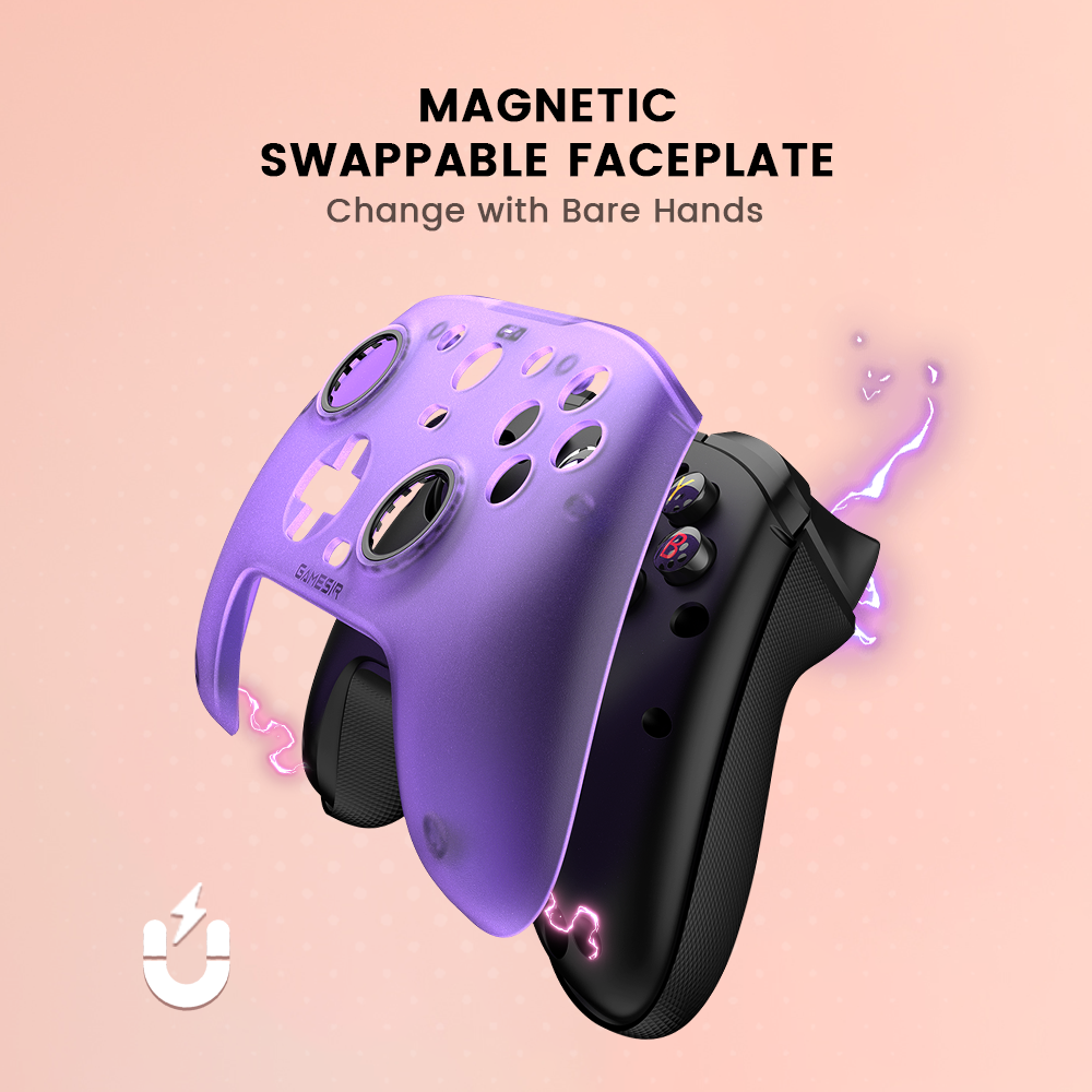 GameSir magnetic swappable faceplate