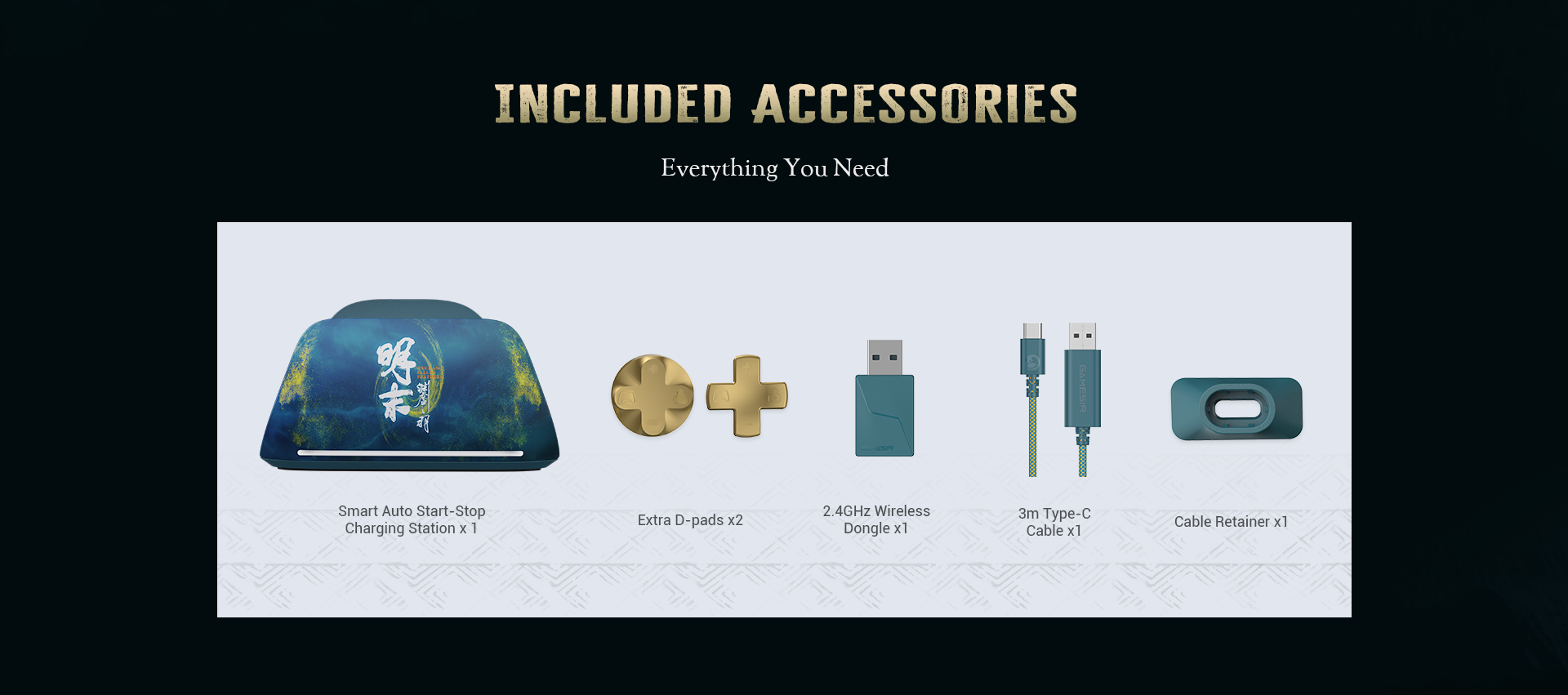 Gamesir product detailed picture list