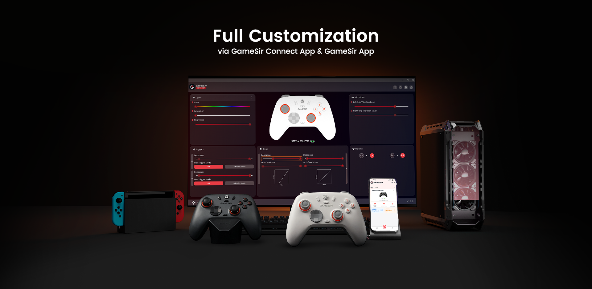 Gamesir product detailed picture list