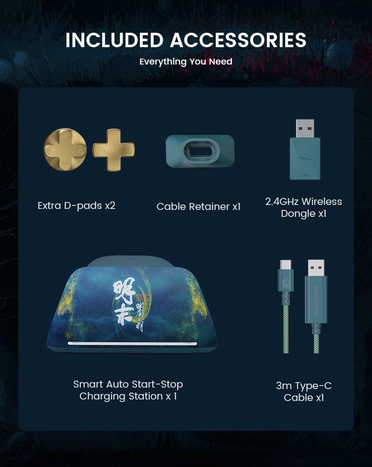 Gamesir product detailed picture list
