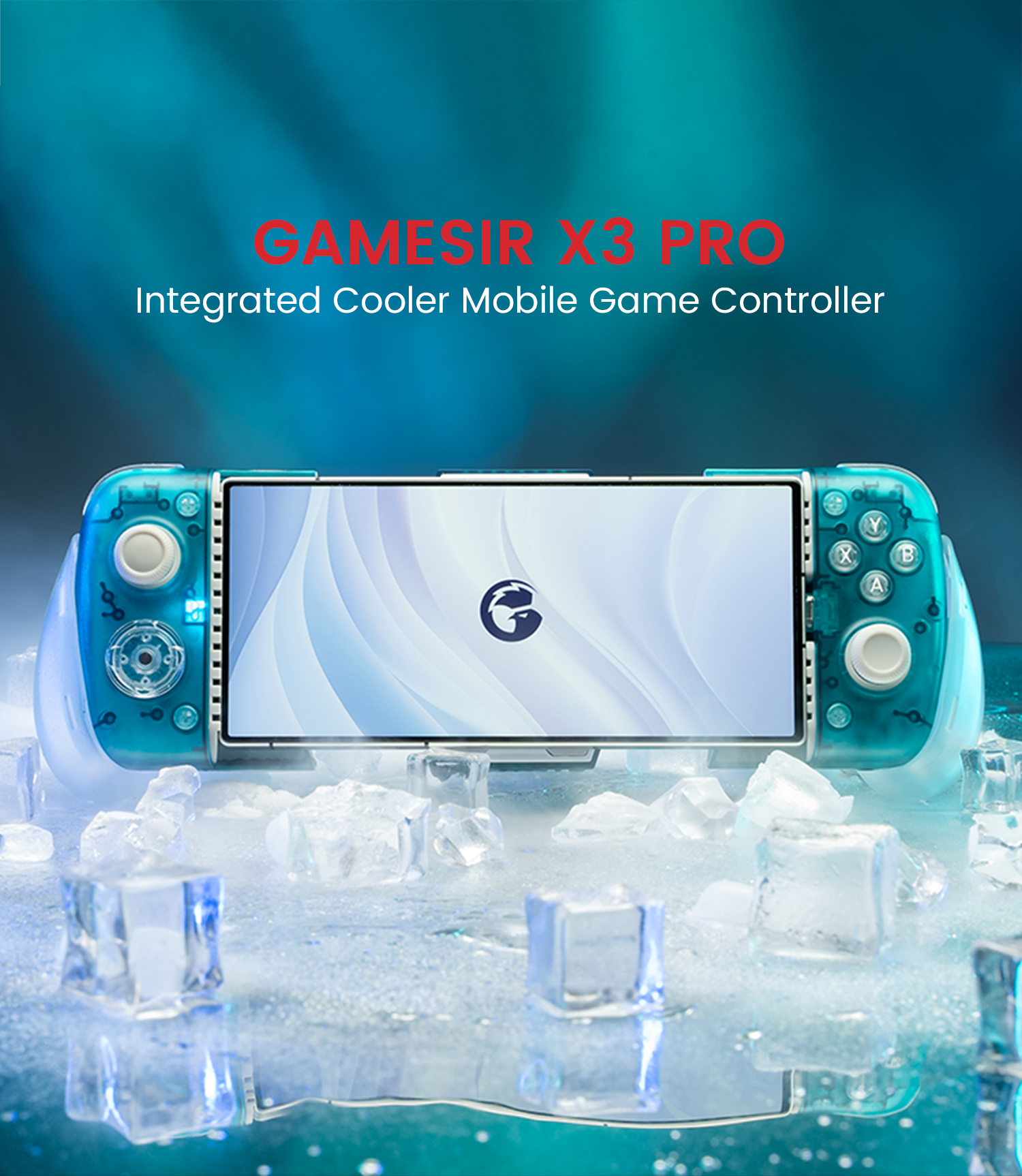 GameSir X3 Pro integrated cooler mobile game controller for Android and iOS