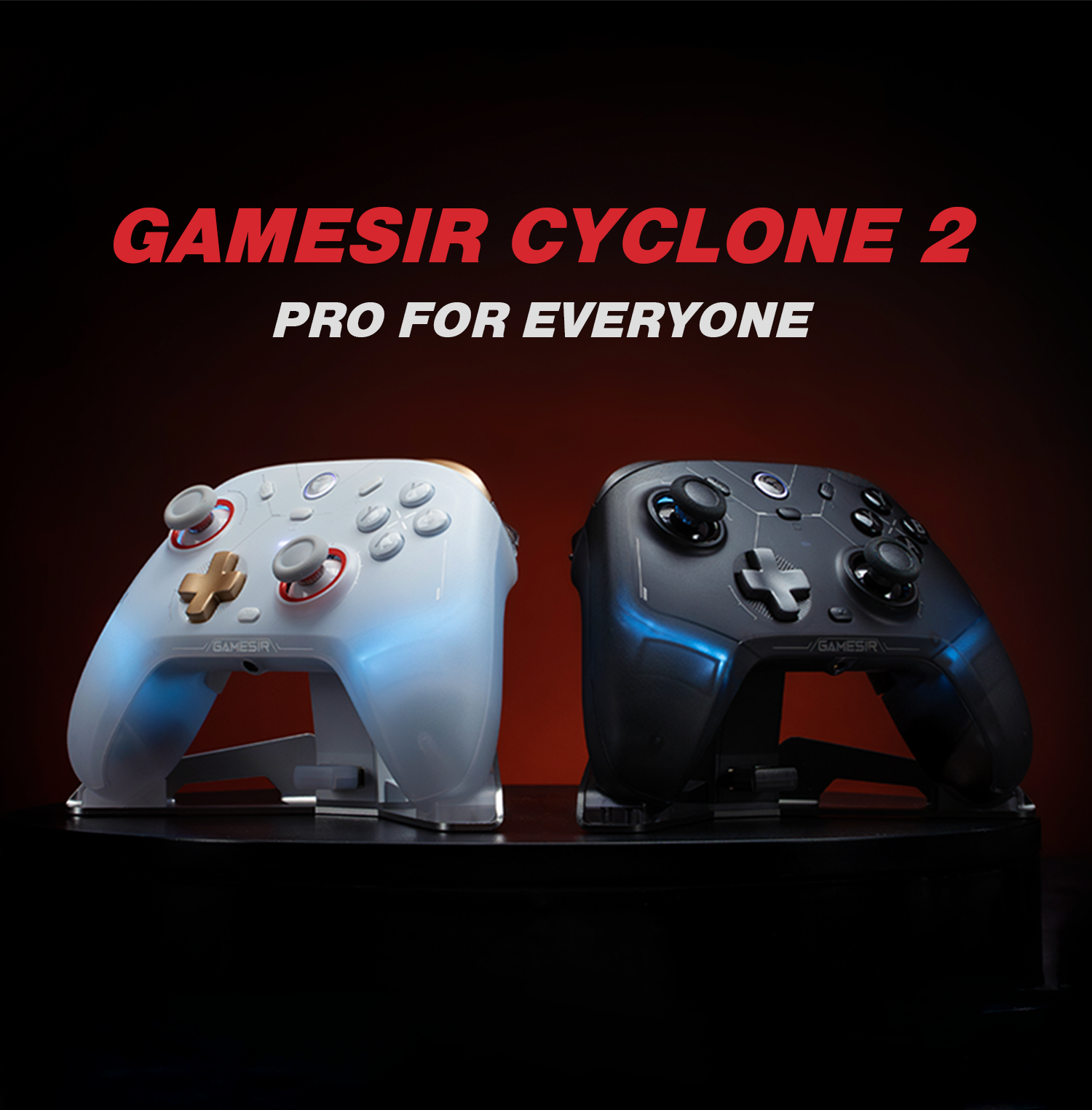 GameSir Cyclone 2 multi-platform wireless game controller for PC, Switch, Android, and iOS