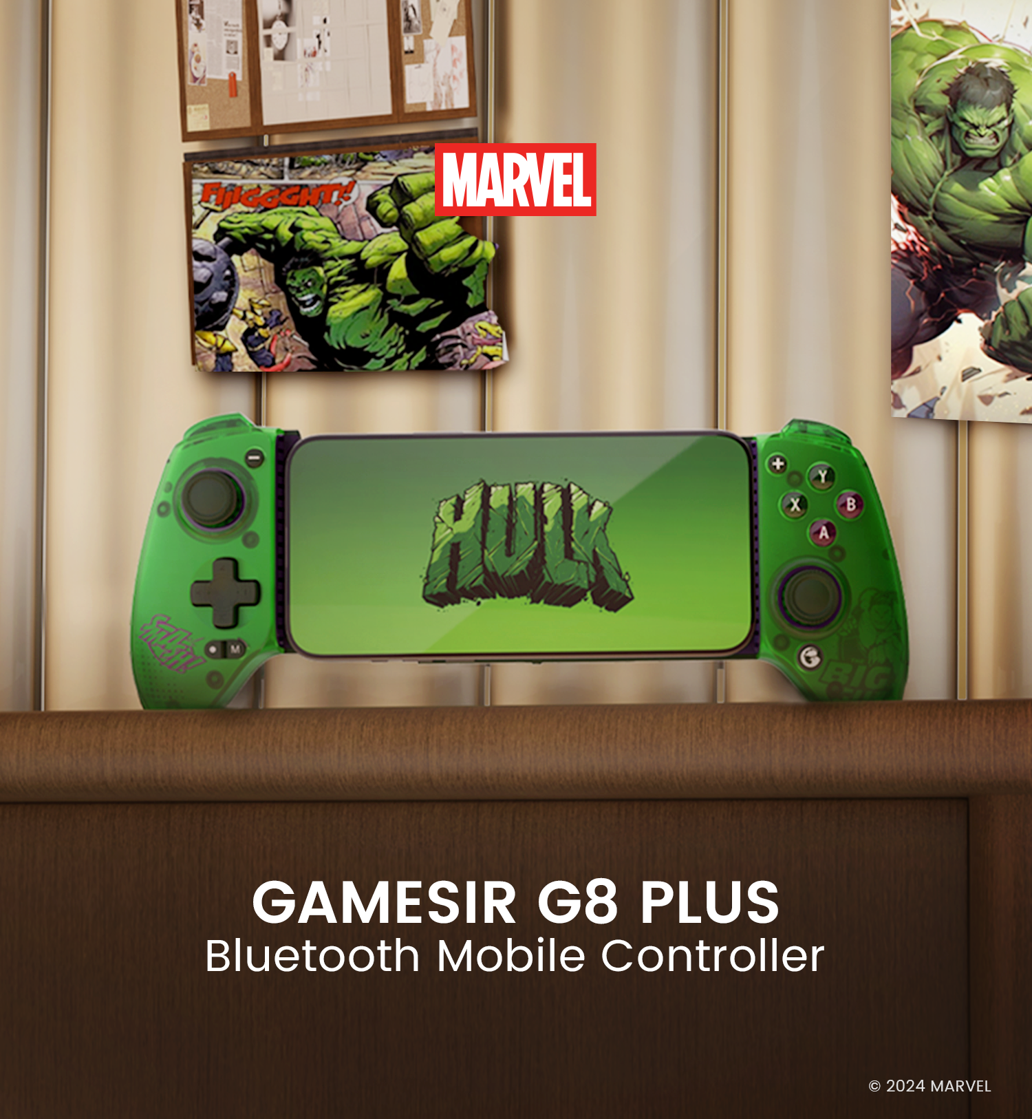 GameSir G8 Plus Bluetooth mobile controller for Switch, iOS, Android, tablets, and PC