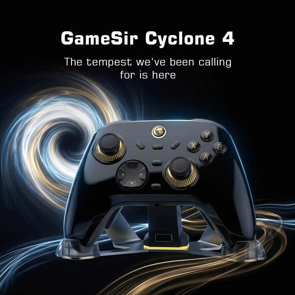 GameSir Cyclone 2 multi-platform wireless game controller for PC, Switch, Android, and iOS