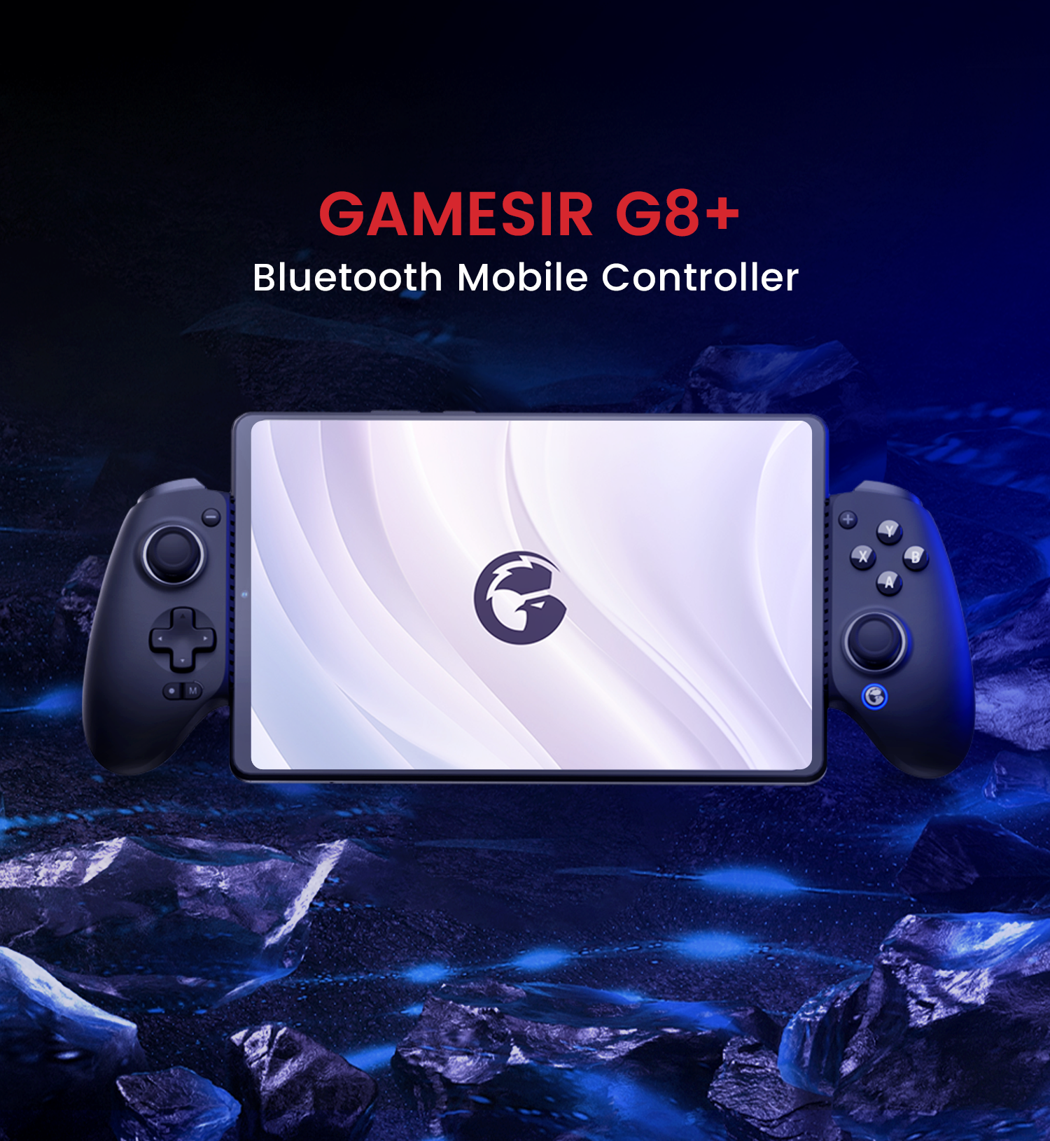GameSir G8 Plus Bluetooth mobile controller for Switch, iOS, Android, tablets, and PC