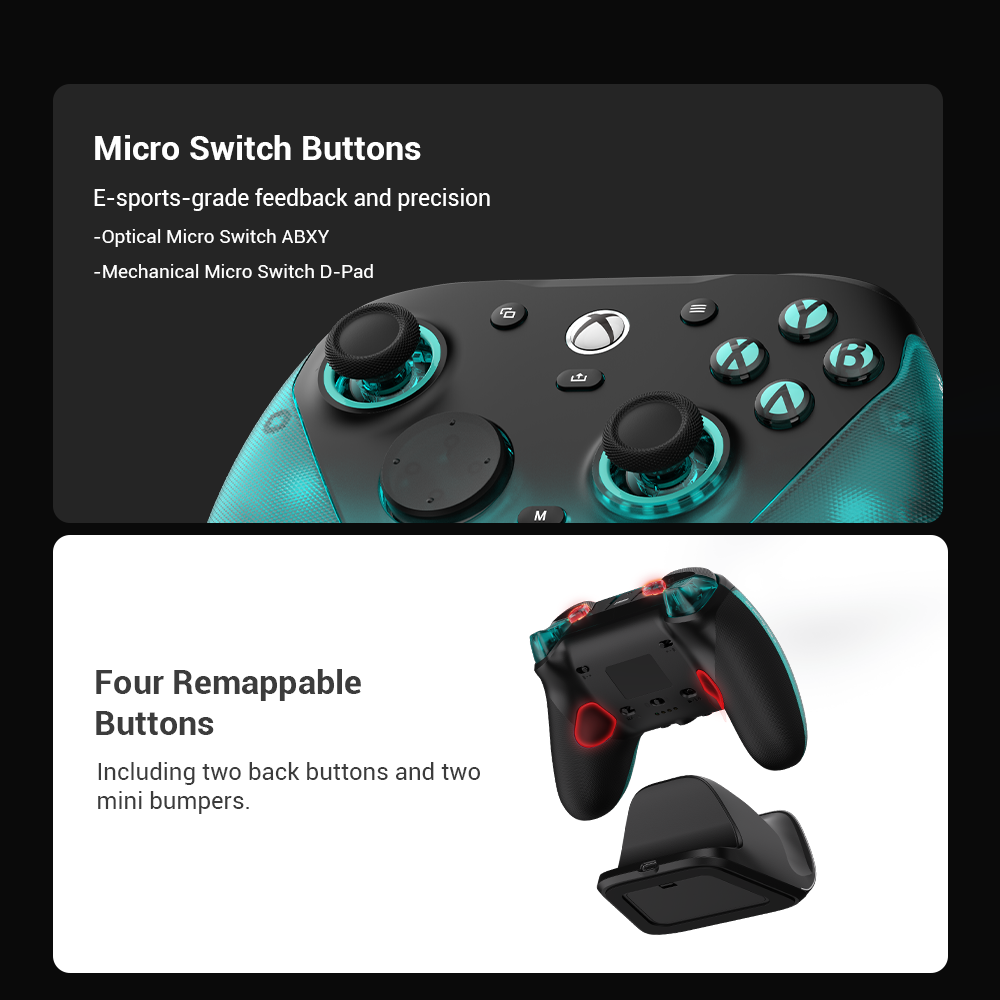 The GameSir G7 Pro is an Aimlabs-licensed,
