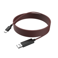 GameSir 3M USB Cable with USB-C connector, nylon-braided for durability.