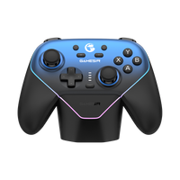 Gamesir Super Nova multiplatform game controller with LED design.