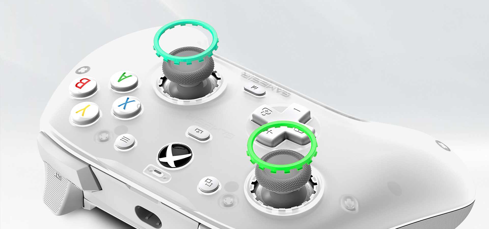 GameSir colorful controller anti-friction rings
