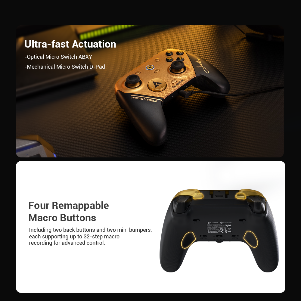 GameSir G7 Pro 8K PC Champion Edition (XiaoHai Edition).By combining these latest details with the previous technical specifications, we can see the full