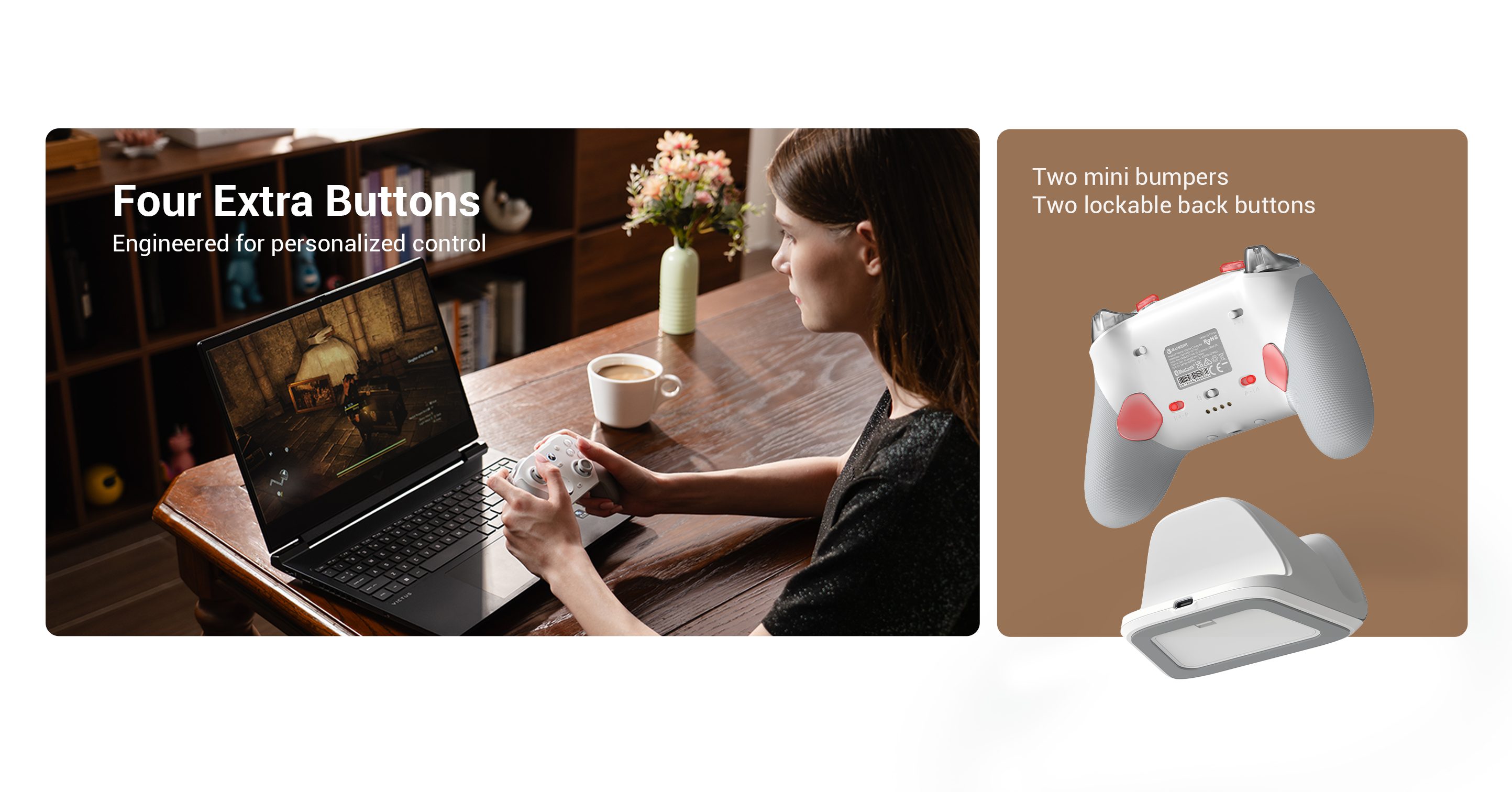 X5 Lite has versatile combo key function