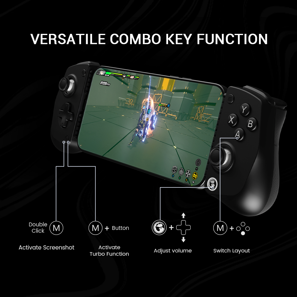 X5 Lite has versatile combo key function