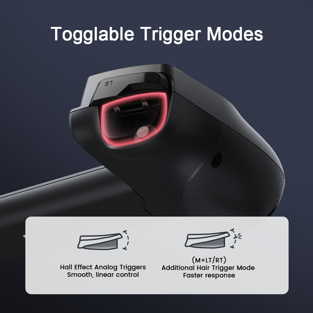 GameSir™ Hall Effect Sticks & Membrane Hair Triggers of X5 Lite