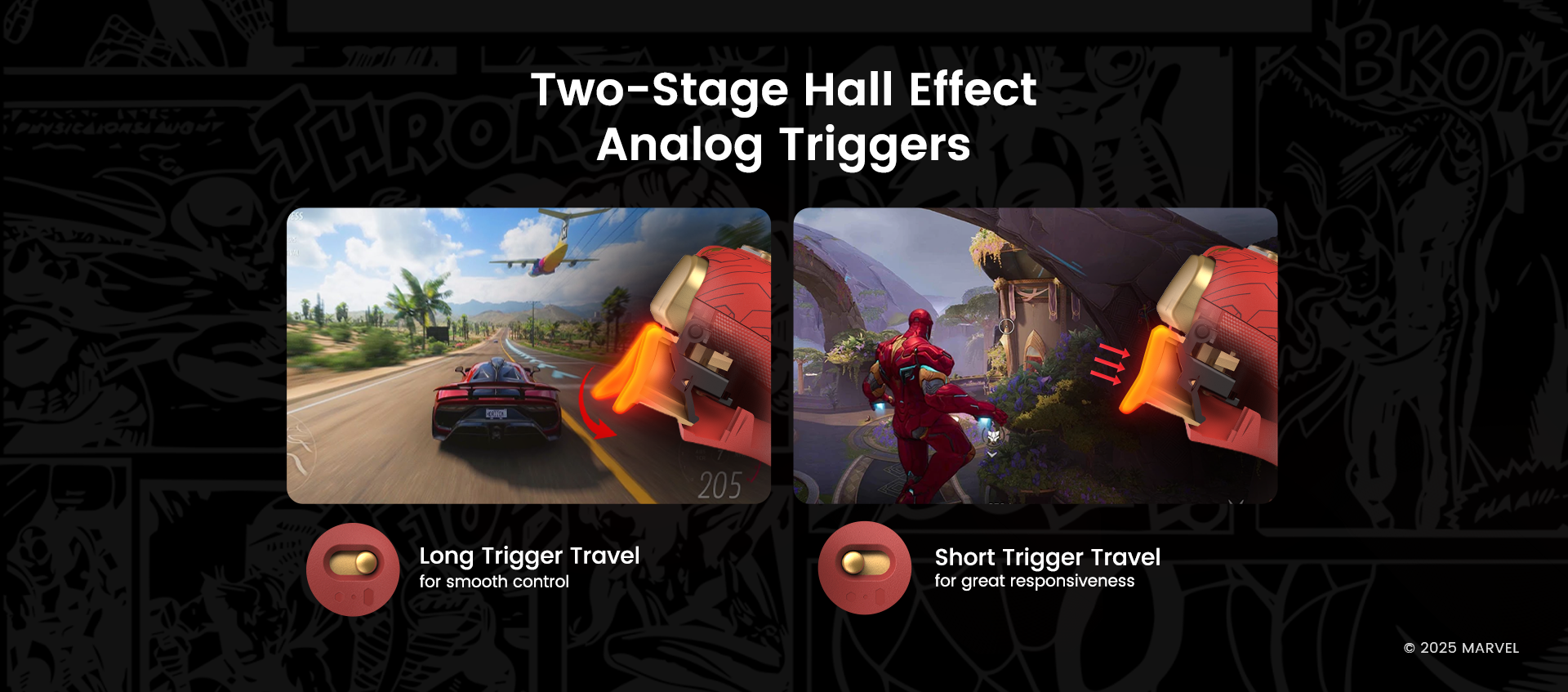 X5 Lite has versatile combo key function