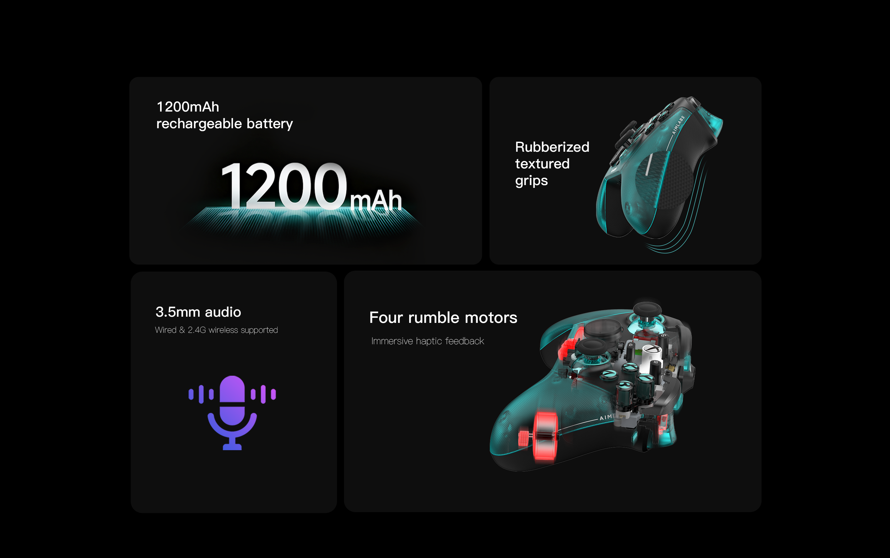 The GameSir G7 Pro is an Aimlabs-licensed,