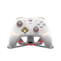 GameSir Cyclone 2 Multiplatform Controller in Phantom White with customizable RGB lighting and precision controls.