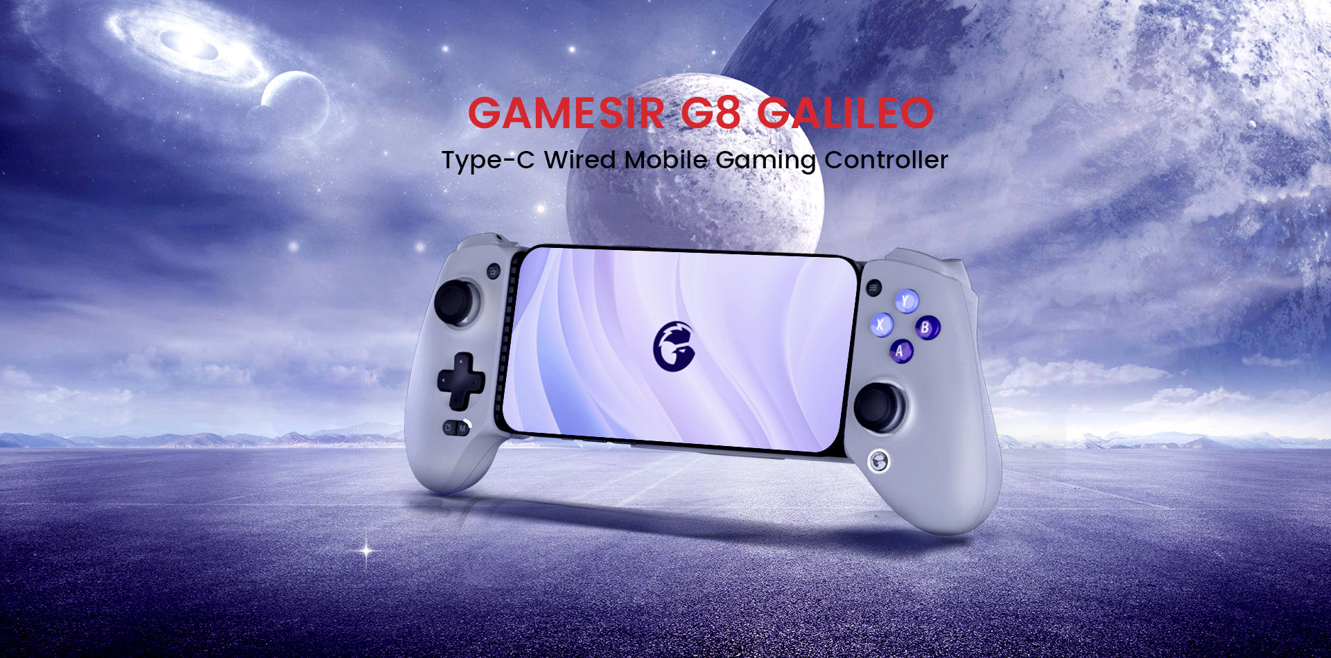 GameSir G8 Galileo Type-C wired mobile gaming controller for Android and iOS