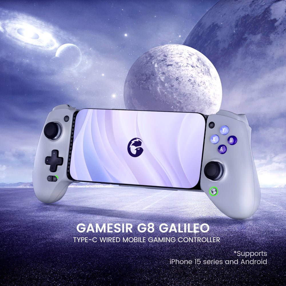 GameSir G8 Galileo Type-C wired mobile gaming controller for Android and iOS