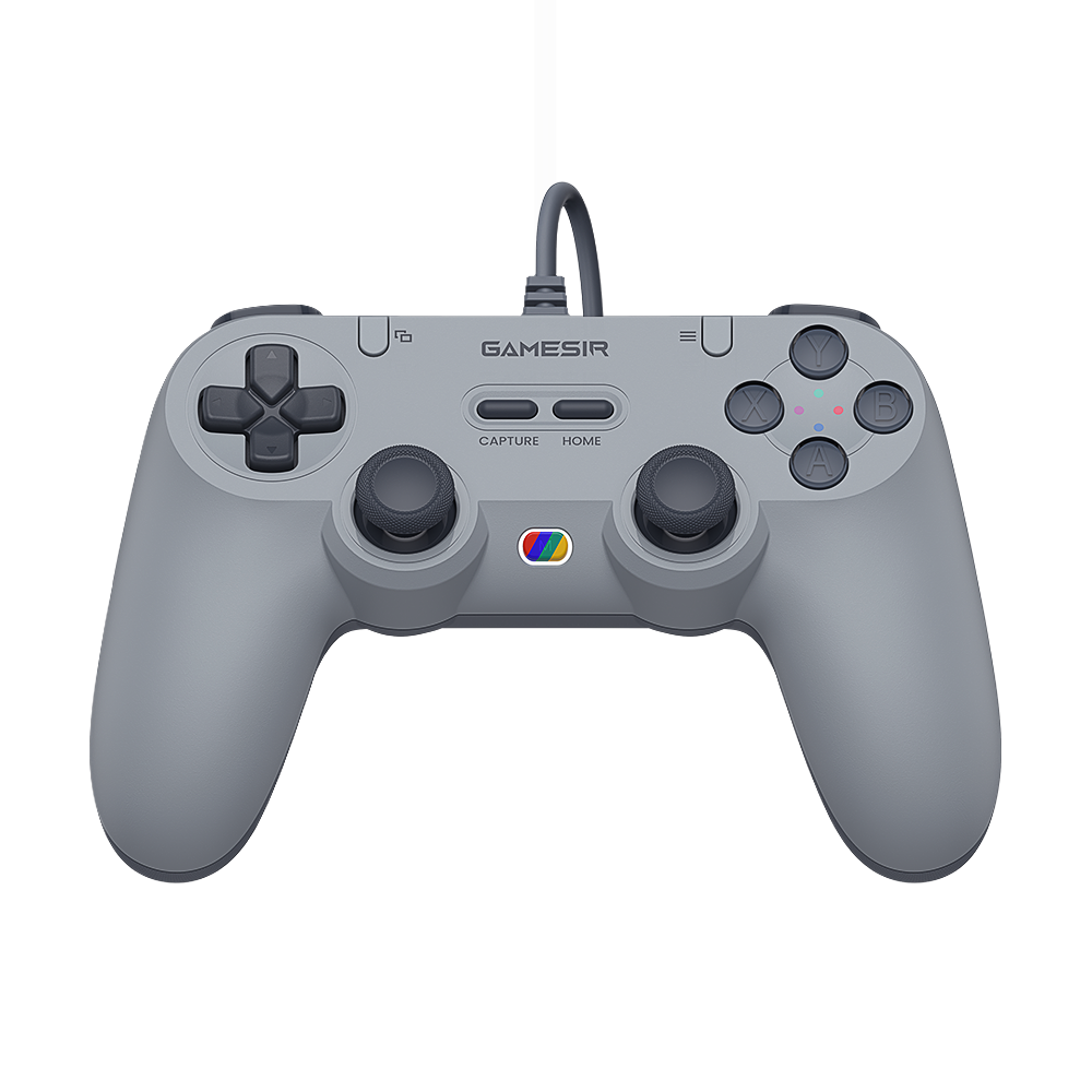 GameSir Tegenaria Lite Wired Symmetric Game Controller with retro design and ergonomic features.