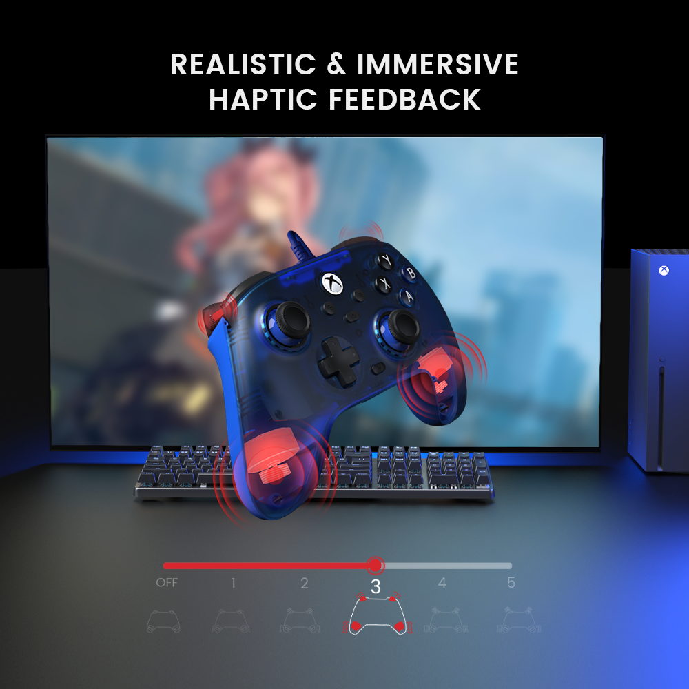 realistic and immersive haptic feedback