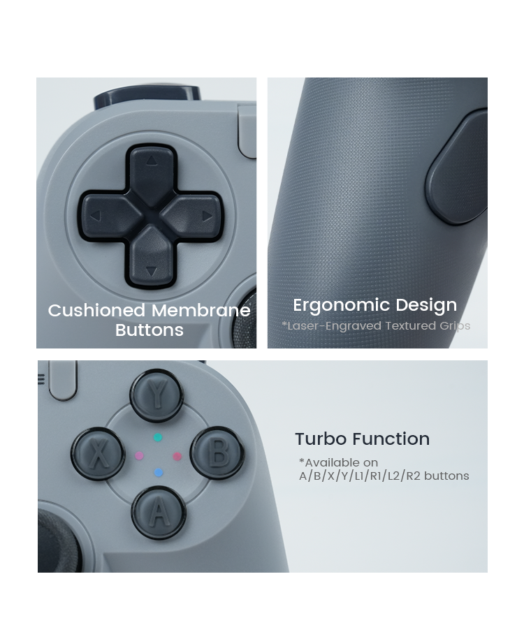 Customize settings via GameSir App on X5 Lite (*only available on Android devices)