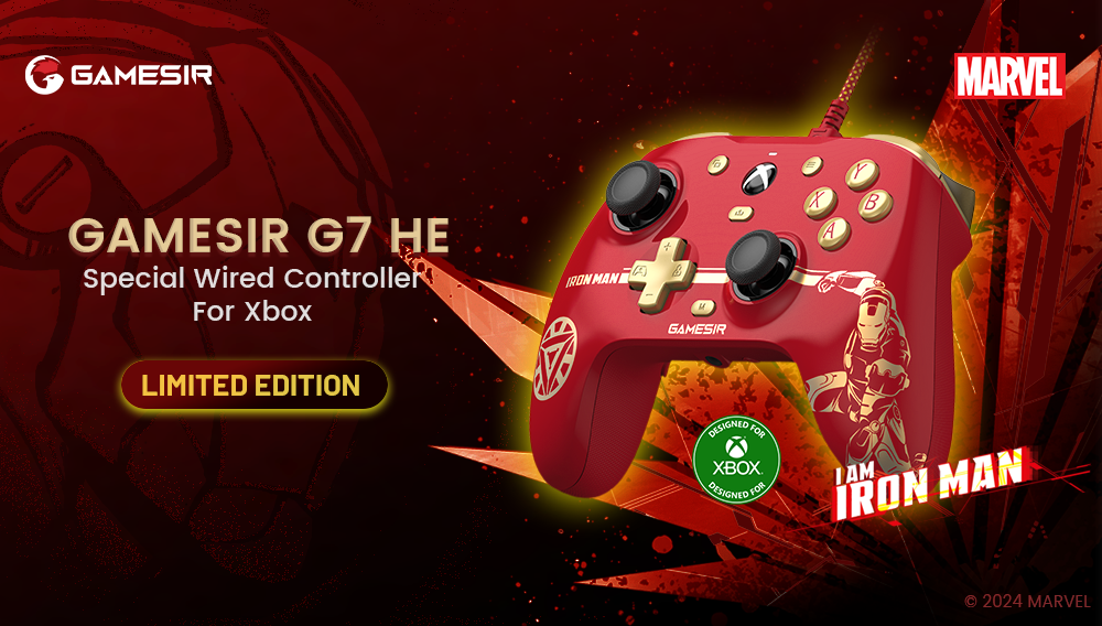 GameSir G7 HE — Iron Man Limited Edition