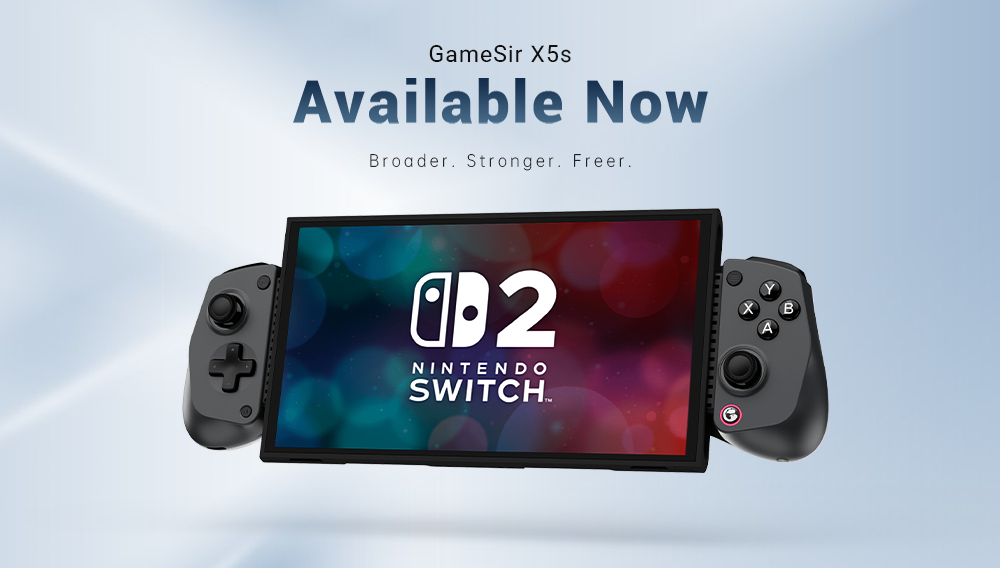 GameSir X5s Wireless Mobile Controller | Broader. Stronger. Freer.