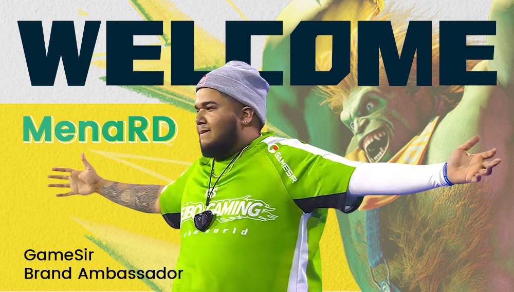 GameSir Welcomes MenaRD as Global Brand Ambassador After Historic EVO 2025 Win