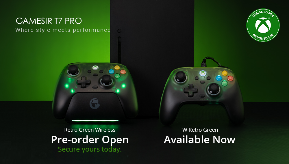 T7 Pro Retro Green Series | Where style meets performance.