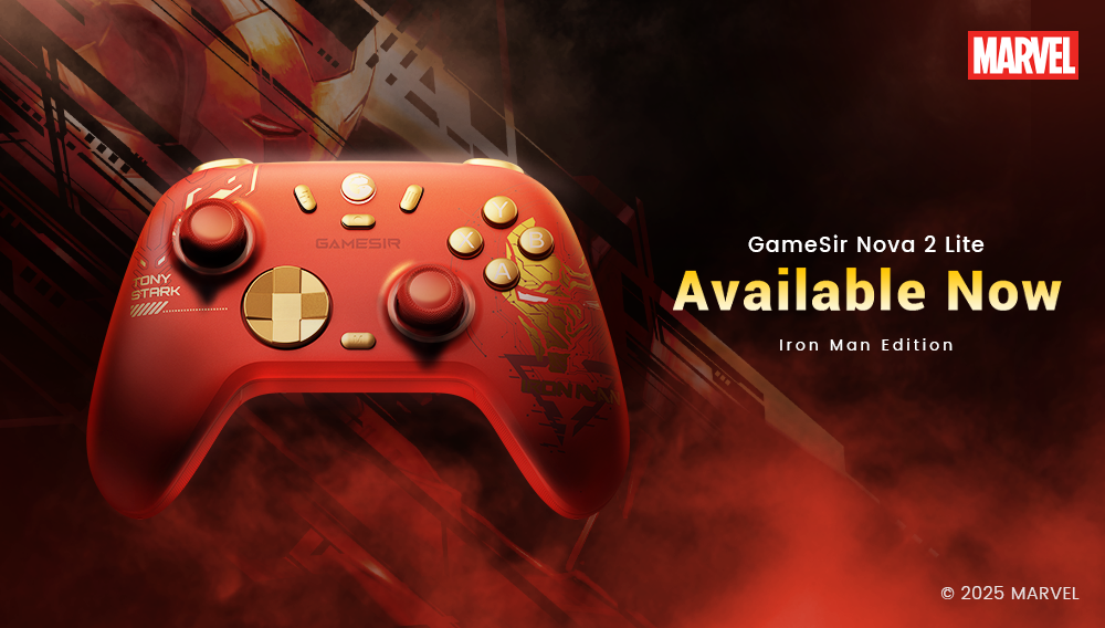 GameSir Nova 2 Lite Iron Man Limited Edition | Available Now