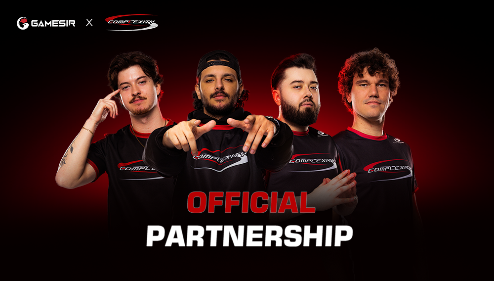 GameSir Announces Official Partnership with Complexity, a Leading US Esports Team