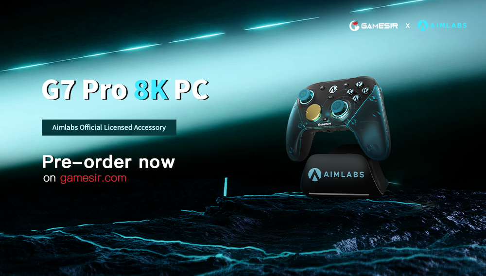 GameSir G7 Pro 8K PC × Aimlabs - Pro-Level Performance, Unleash Your Reflexes