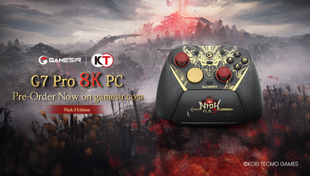 GameSir G7 Pro 8K PC × Nioh 3 – Wireless Esports Controller for PC