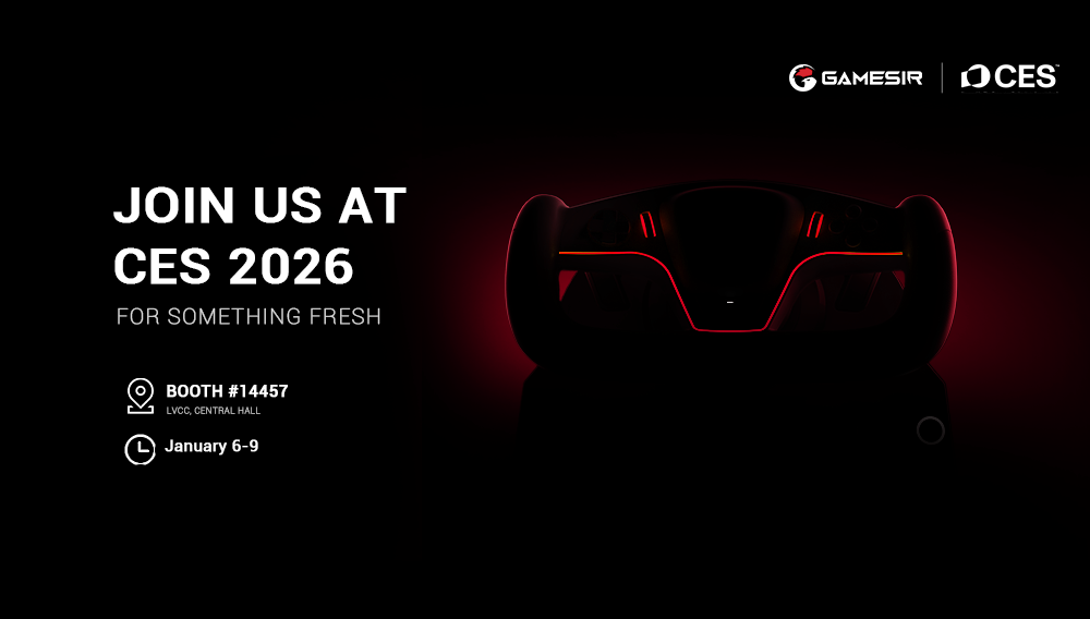 Join GameSir at CES 2026 for Something Fresh