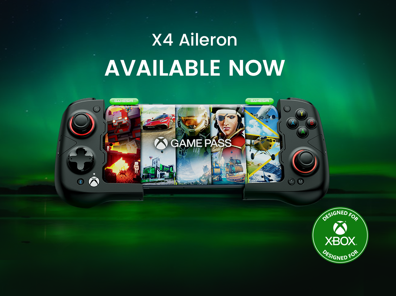 GameSir X4 Aileron - The Collapsible Mobile Controller for Xbox