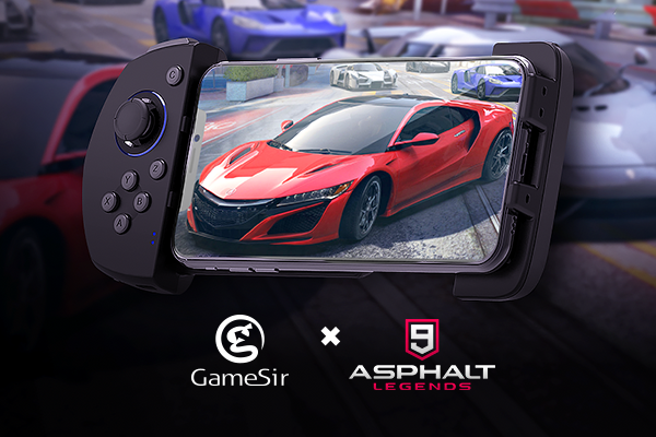 GameSir and Asphalt has reached the partnership