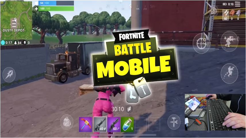 Fortnite Mobile KEYBOARD and MOUSE for ANDROID & iOS (Gamesir X1)