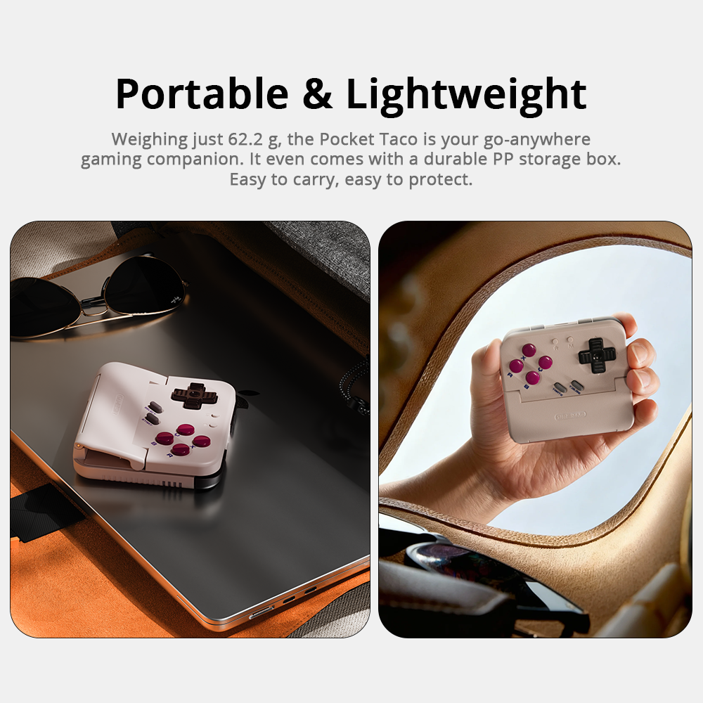 Delivers realistic and immersive haptic sensation with dual asymmetric motors, bringing console controller level feedback