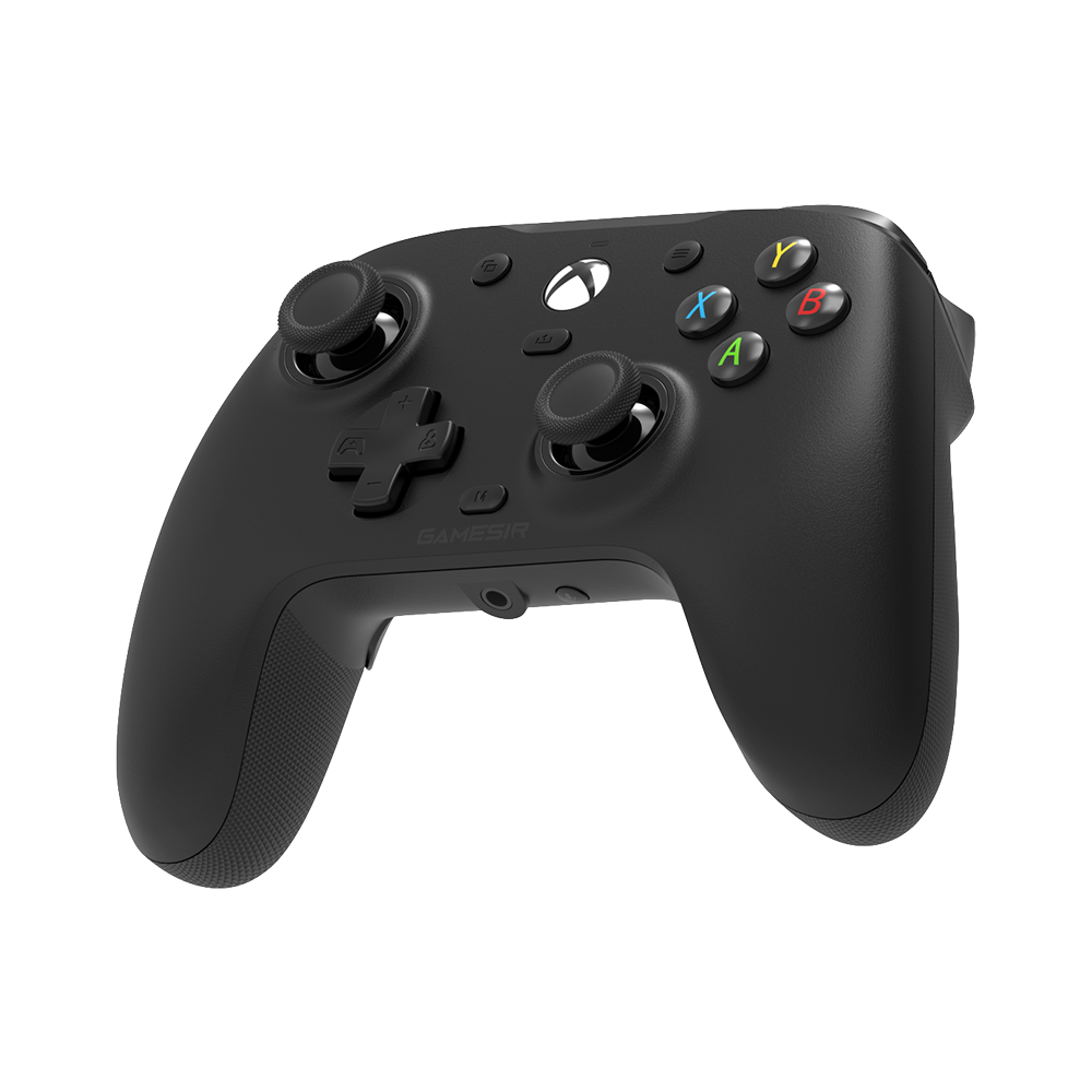 Xbox Wired Controller - Black with Hall Effect sticks, triggers, and e-sport micro switch buttons for precise control and deep immersion.
