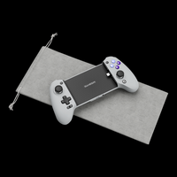 GameSir G8 Galileo Mobile Controller with console design, moveable Type-C port, and pass-through charging.