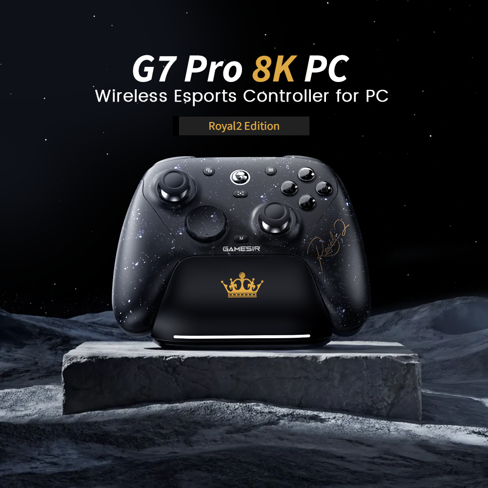 GameSir G7 Pro 8K PC - Royal2 Edition. Wireless Esports Controller for