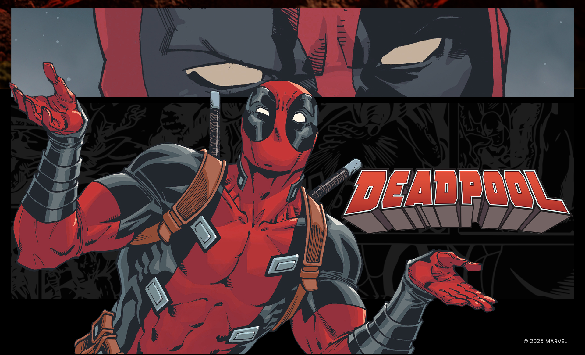 Special Deadpool edition, officially licensed by Marvel, painted in Deadpool’s classic red and black colors