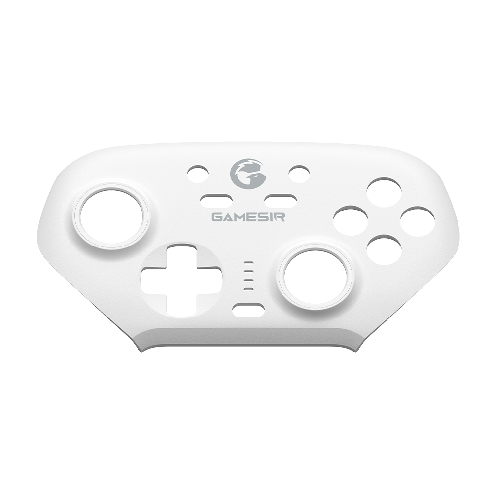 Gamesir Magnetic Faceplate for Super Nova, magnetic and replaceable in white.