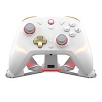 GameSir Cyclone 2 Phantom White multiplatform wireless gaming controller with Mag-Res sticks and customizable RGB lighting