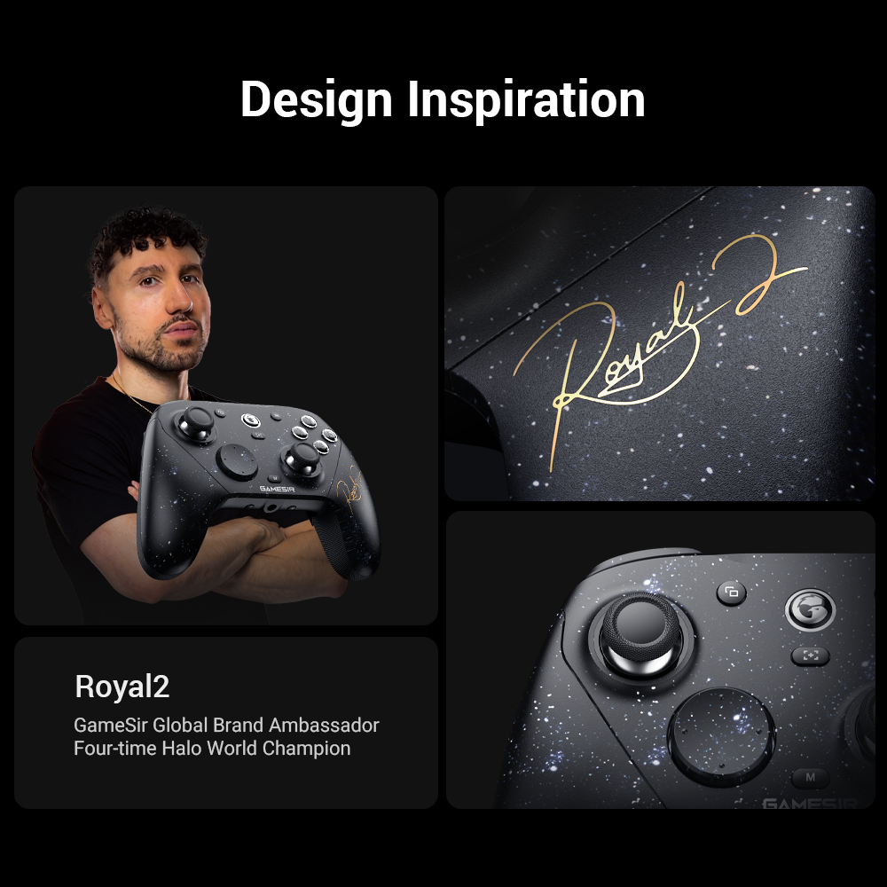 GameSir G7 Pro 8K PC - Royal2 Edition. Wireless Esports Controller for
