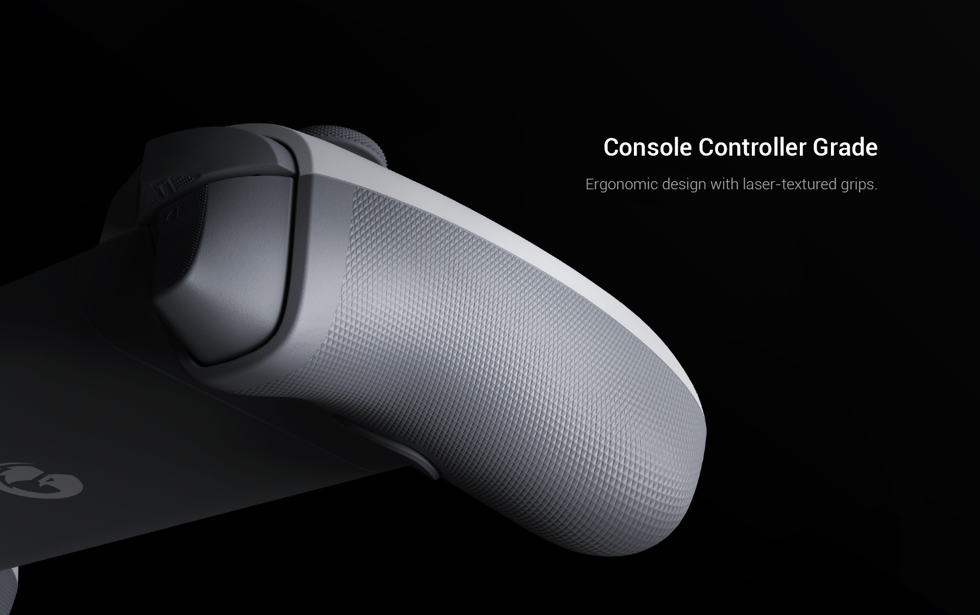 Delivers realistic and immersive haptic sensation with dual asymmetric motors, bringing console controller level feedback